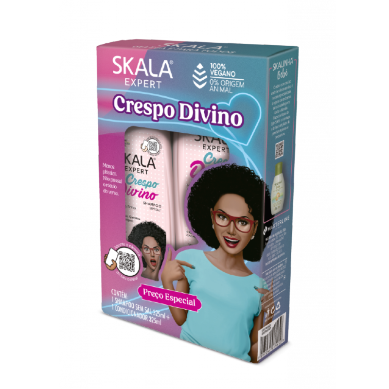سكالا اكسبرت - مجموعة شامبو وبلسم كريسبو ديفينو 325x325 مل